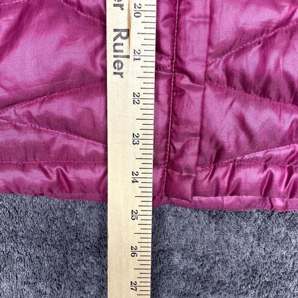 The North Face Jacket Womens XS Pink Puffer Goose Down Aconcagua 550 Snow - Picture 8 of 10